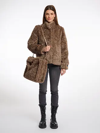 RINO&PELLE | Tasche - Shopper in Felloptik BRAX | camel